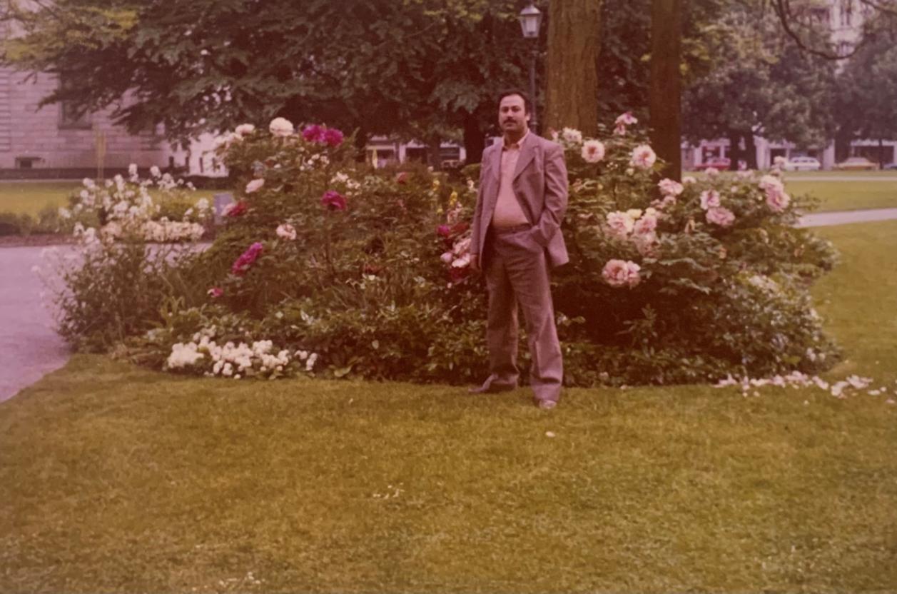 Vater Ercan Toraman, Stadtpark Winterthur, ca. 1978, Privatarchiv Ercan Toraman.